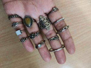 Boho Ring Set