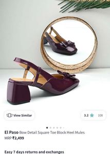 Block Heel /mules