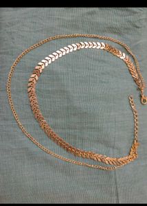 Leaf🪴 Two Layered Necklace