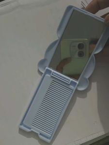 Cute Mirror With Comb 🩷😍