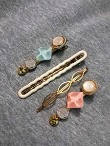 Vintage Inspired Hair Clip Set
