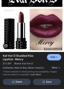 Kat Von D Studded Kiss Lipstick - Mercy