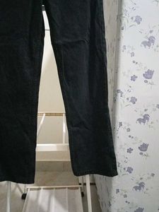 Black Straight Leg Jeans