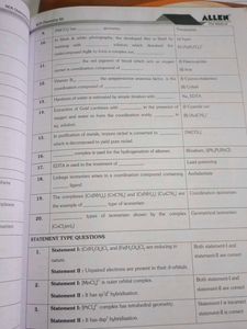 Allen Chemistry Handbook XII