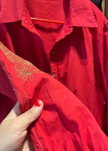 Red Colour Shirt