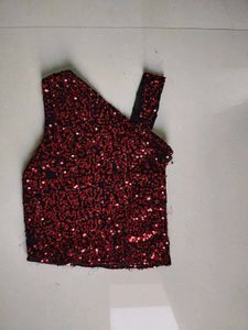 2 Tops Black &amp; Red Combo