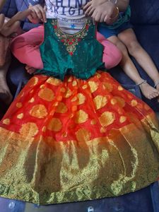 Girls' Traditional Indian Dress