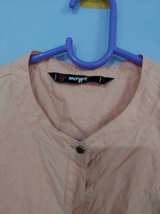Encrypt Peach Short Top