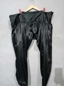 Satin Black Salwar Suit