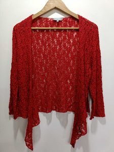 Mesh Beach Shrug