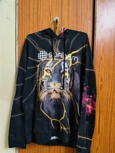 Lion Graphic Hoodie- Sunburn Edition