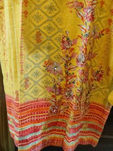 Yellow winter Kurta Set