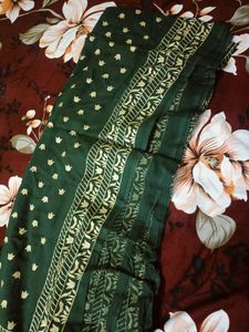 Elegant Emerald Green Anarkali