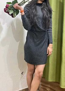 Grey Mini Dress 👗
