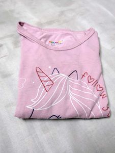 5 Cotton Full t.shirt For Kids Girls