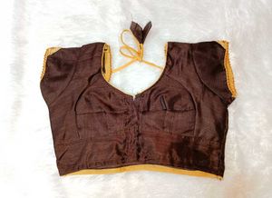 Brown Kolkata blouse