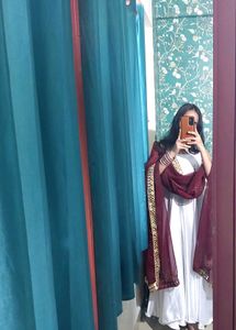 Anarkali Kurta With Heavy Dupptta All Size