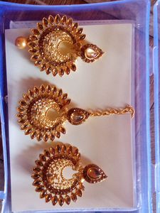 Golden Colour Jewellery.