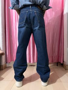 Dark Blue Denim Jeans