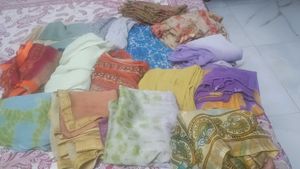 old used dupattas