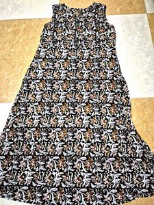 Black Print Frock