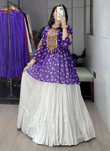 Beautiful Lehenga with Kediya Top