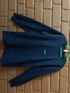 Navy Blue Long Sleeve T-Shirt