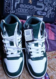 Red Tape Branded Mens Sneakers Shoes 8(GreenWhite