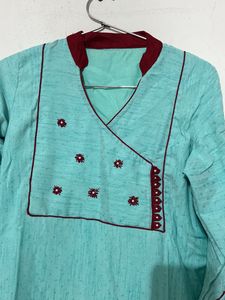 Sky Blue Kurti