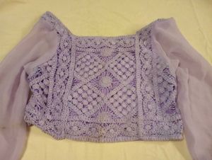 Crochet Detail Top