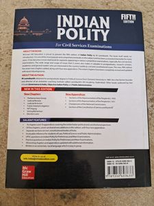 Indian Polity by M.Laxmikanth UPSC/ Politics Stude