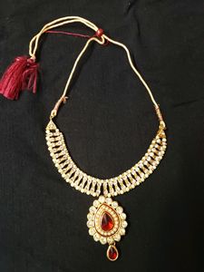 Shining Necklace With Adjustable Threads 🌟 .