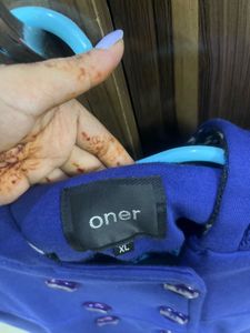 new Oner heavy royal blue jacket