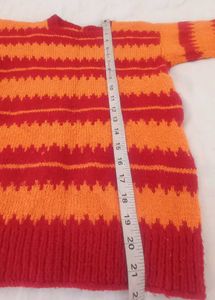 Striped Knit Pullover