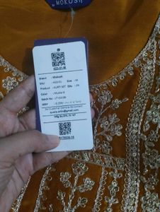 Elegant Mustard Kurta Set