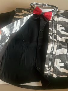 Black Party Wear 3pcs Set