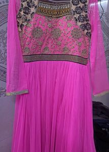 Pink Ethnic Gown