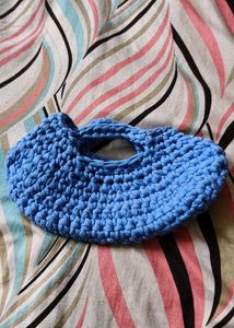 handmade crochet pouch