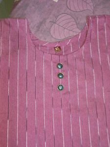 Striped Tunic Top - Size XL