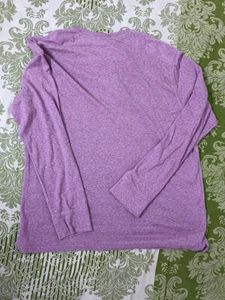 Men&#39;s Purple Long Sleeve Shirt