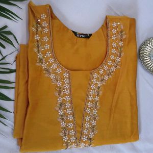 Elegant Yellow Kurta