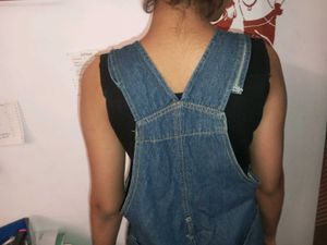 Women Denim Short Jumpsuit