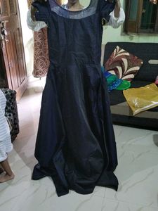 Elegant Navy Blue Dress