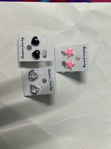 3 Earring At 50 Coins Only