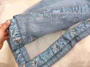 Grey Lehenga /Choli With Grand Sequence Work