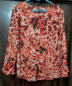 Animal Print Top