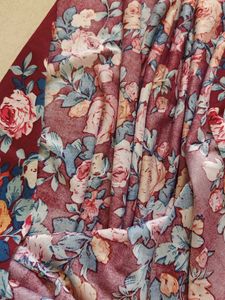 Floral Print divider Skirt