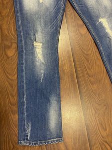 Distressed Denim Jeans