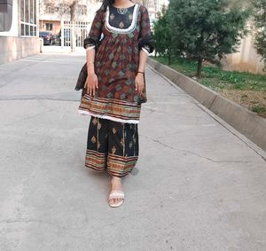 Cotton Kurta Set
