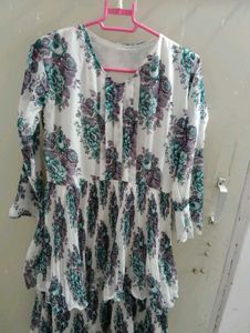Beautiful Floral Print Dress